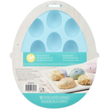 Wilton tojás alakú muffin sütőforma, 12 db sütés és főzés