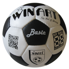 WINART Bőr focilabda, 4-s méret WINART BASIC futball felszerelés