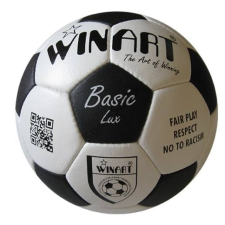 WINART Bőr focilabda, 5-s méret WINART BASIC LUX futball felszerelés