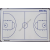 WINART Taktikai tábla kosárlabdázáshoz, 90×60 cm-s WINART