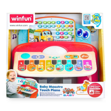 Winfun Babajáték zongora hanggal és fényekkel Winfun 230801 készségfejlesztő