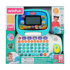 Winfun Laptop Tanuljunk kétnyelvűen elektronikus játék