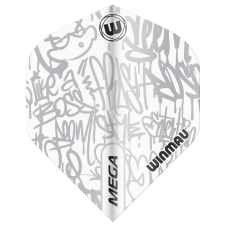 Winmau Mega Standard 75 mikronos tollak - Fehér darts toll