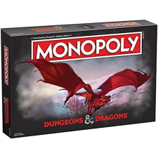 Winning Moves Monopoly - Dungeons and Dragons, angol nyelvű társasjáték