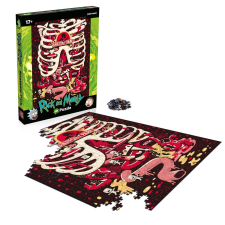 Winning Moves (WM01737-ML1-6) Rick & Morty Anatómia park 1000 darabos puzzle puzzle, kirakós