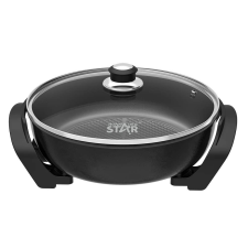  Winning star  DA00465 Tapadásmentes asztali serpenyő ,1500 W, fekete edény