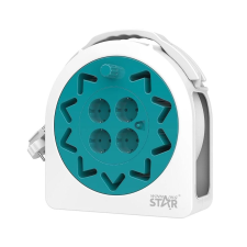 Winningstar - Kábeldob 20 m kábellel - 4 x 230 V aljzat hosszabbító, elosztó