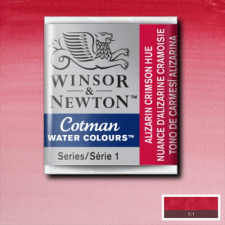 Winsor&Newton Cotman 1/2 szilkés akvarellfesték - 003, alizarin crimson hue akvarell