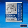 Winsor&Newton Cotman 1/2 szilkés akvarellfesték - 327, intense blue (phthalo blue)