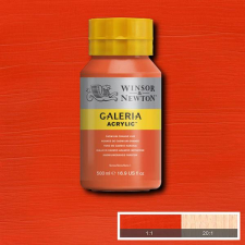 Winsor&Newton Galeria akrilfesték, 500 ml - 090, cadmium orange hue akrilfesték
