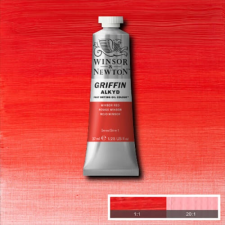 Winsor&Newton Griffin alkyd olajfesték, 37 ml - 726, winsor red hobbifesték