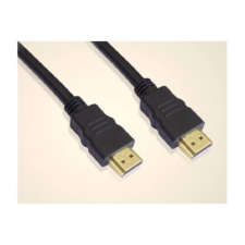 WIRETEK kábel HDMI Összekötő 3m, Male/Male, v2.0, Aranyozott kábel és adapter