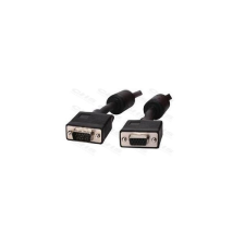 WIRETEK kábel vga monitor hosszabbító 3m, male/female, árnyékolt pv11e-3 kábel és adapter