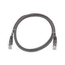 Wiretek, M-TECH 1m CAT.5E szürke UTP Patch kábel kábel és adapter