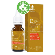 Wise Tree Naturals  (WTN) B12-vitamin komplex csepp, 20ml vitamin és táplálékkiegészítő
