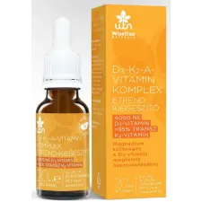 Wise Tree Naturals  (WTN) D3-K2-A-vitamin komplex csepp 20ml vitamin és táplálékkiegészítő