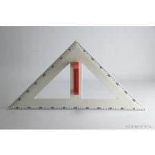 Wissner Táblai háromszögvonalzó, 45°, 60 cm, mágneses vonalzó