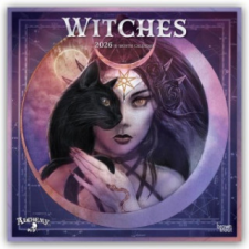  Witches - Hexen 2026 - 16-Monatskalender naptár, kalendárium