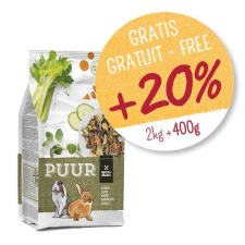 WITTE MOLEN PUUR törpenyúl 2kg rágcsáló eledel