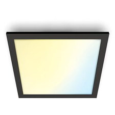 WiZ Panel Tunable White 36 W négyzet alakú, fekete világítás