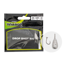 Wizard dropshot leader heavy 20g 0.25 4es horog horgászkiegészítő
