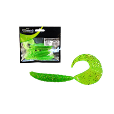  Wizard harpex twist  green 9cm 5pcs/bag csali