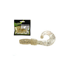 Wizard HARPEX TWIST WHITE 5CM 10PCS/BAG csali