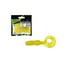 Wizard HARPEX TWIST  YELLOW 5CM 10PCS/BAG horog