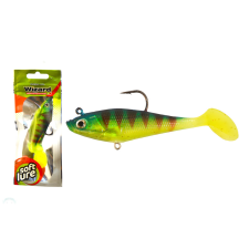 Wizard SWIMBAIT - PADDLE LONG - 3 INCH – GREEN-REDTIGER csali