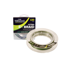 Wizard ULTIMA 8X 0.25MM MOSS GREEN BRAID 150M 20,37KG horgászzsinór