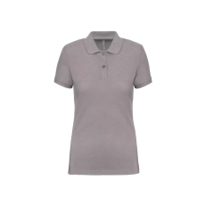  WK275 Női galléros póló rövid ujjakkal, oldalsó slicceléssel Designed To Work, Oxford Grey-3XL