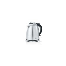 WMF Stelio 0413010012 electric kettle 1.2 L 2400 W Black, Stainless steel vízforraló és teáskanna