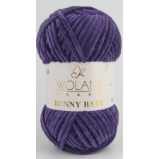 Wolans Bunny Baby - Sötét lila 16 rövidáru
