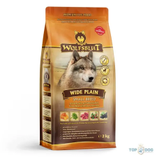Wolfsblut Wide Plain Small Breed Lóhús Édesburgonyával száraz kutyatáp 2kg kutyaeledel
