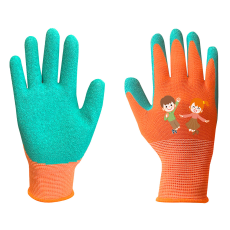 Wolker Munkavédelmi kesztyű gyermek latex bevonatú poliészter 3-as Neo