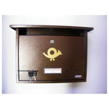Wolker Postaláda Alpesi 2.típ. 35x27cm névtartóval, bronz postaláda