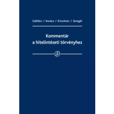 Wolters Kluwer Kommentár a hitelintézeti törvényhez egyéb e-könyv