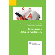 Wolters Kluwer Közbeszerzési definíciógyűjtemény egyéb e-könyv