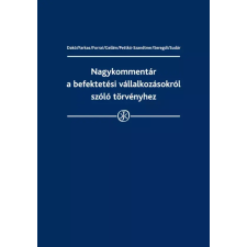 Wolters Kluwer Nagykommentár a befektetesi vállalkozásokról szóló törvényhez egyéb e-könyv