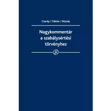 Wolters Kluwer Nagykommentár a szabálysértési törvényhez egyéb e-könyv