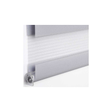  Woltu 100X120 cm sávos roló, dupla roló, zebra roló, fúrás nélkül, szürke lakástextília