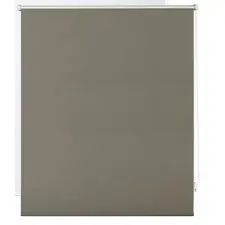  Woltu 90×160 cm hőszigetelő roló, fúrás nélkül, taupe lakástextília