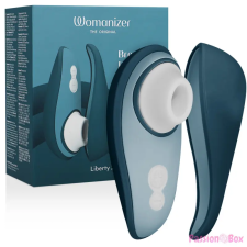 Womanizer Liberty 2 - akkus léghullámos csiklóizgató (sötét zöld) izgatók, stimulálók