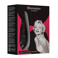 Womanizer Marilyn Monroe - akkus léghullámos csiklóizgató (fekete) izgatók, stimulálók