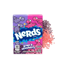  Wonka Nerds Grape And Strawberry 47g - Szőlős-Epres Cukorka csokoládé és édesség