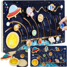 Wooden puzzle - solar system Kruzzel 24763 kreatív és készségfejlesztő