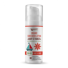 Wooden Spoon bio naptej és testápoló spf 50 50 ml naptej, napolaj