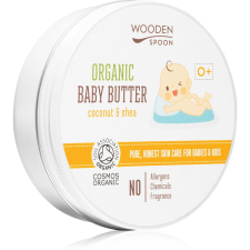 WoodenSpoon Organic Coconut & Shea testvaj gyermekeknek születéstől kezdődően 100 ml testápoló