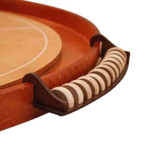 Woodestic Crokinole Peremre Akasztható Korongtartó társasjáték
