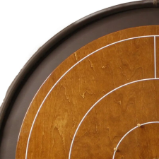 Woodestic Mini Crokinole Bronze készlet - Dió , Étcsokoládé társasjáték